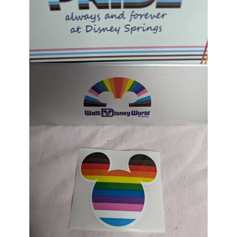 4x6 Walt Disney World Share‎ your pride rainbow photo picture frame NEW